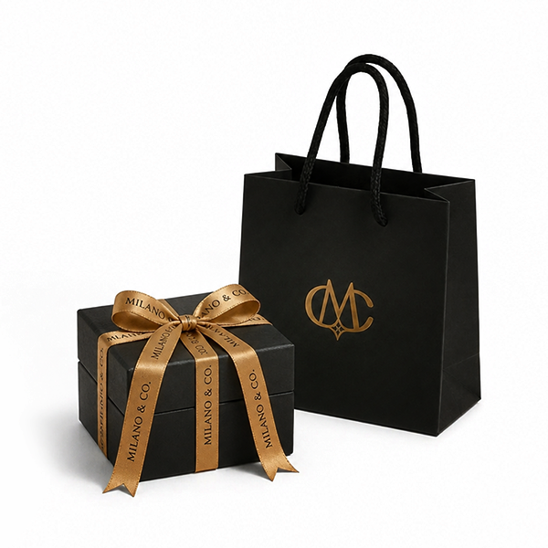 Embalagem premium Milano & Co.